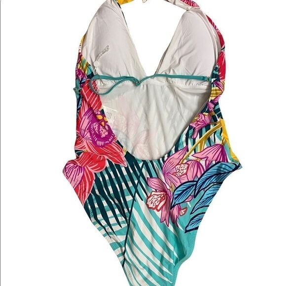 TRINA TURK TERRA NOSTRA PLUNGE SIZE 14 NWOT - Picture 4 of 6